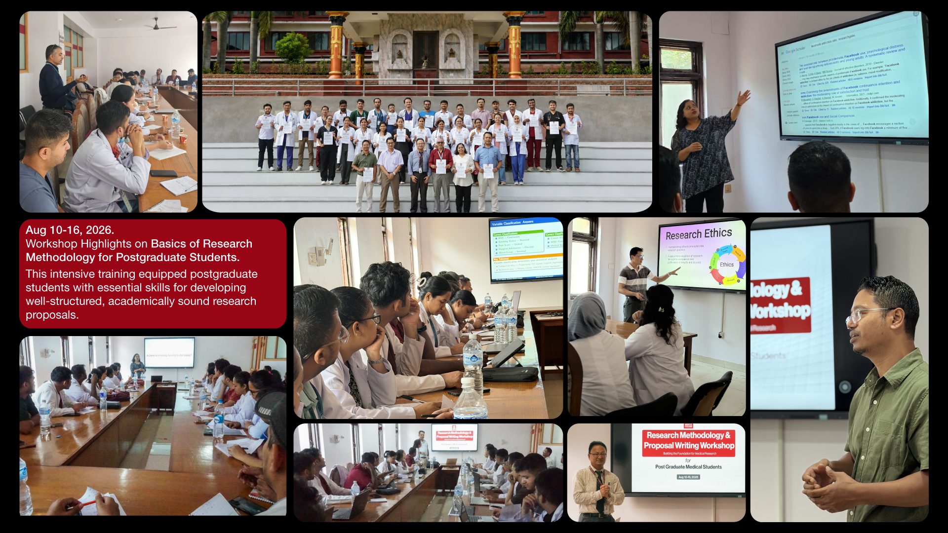 Workshop Highlights on Basics of Research Methodology for Postgraduate Students